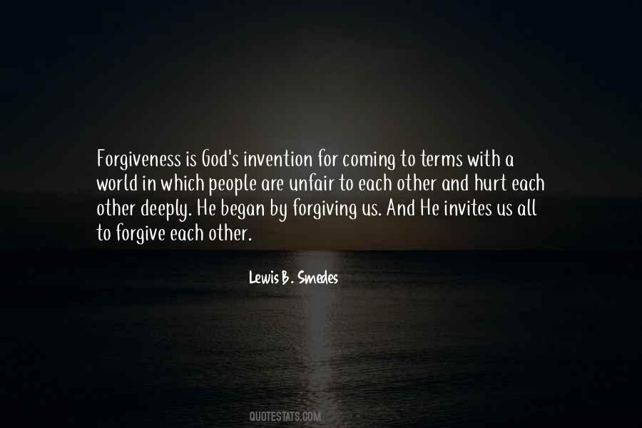 God Is Forgiving Quotes #1857451