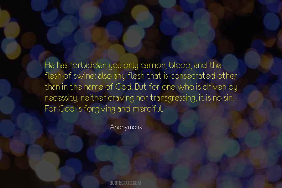 God Is Forgiving Quotes #333310
