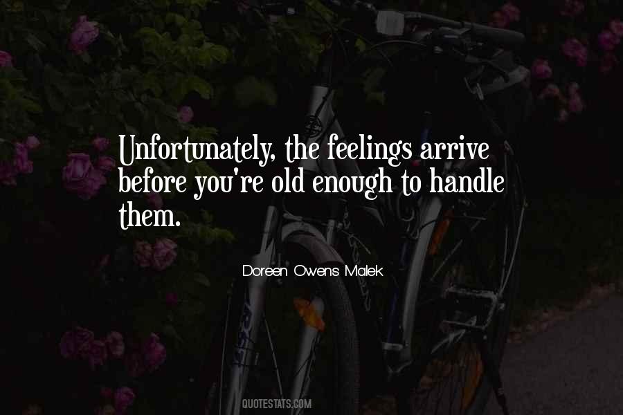 Quotes About Old Feelings #1180209