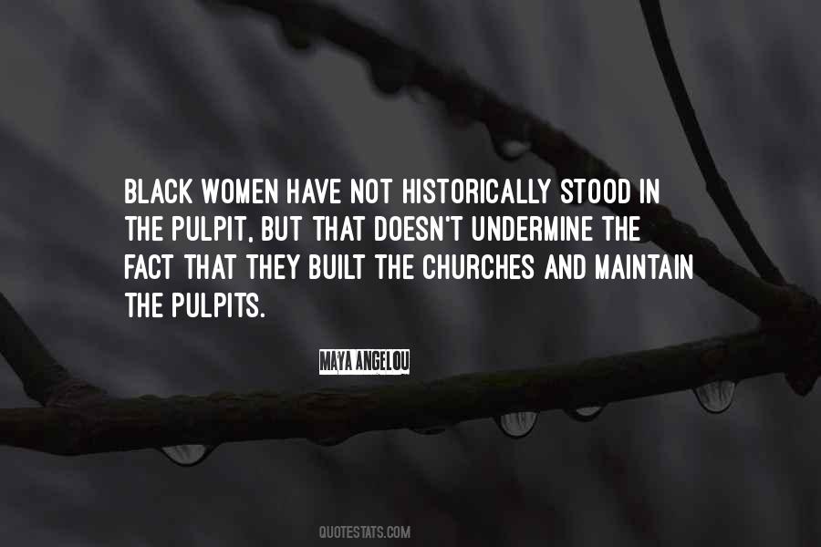 Black Church Quotes #1580464