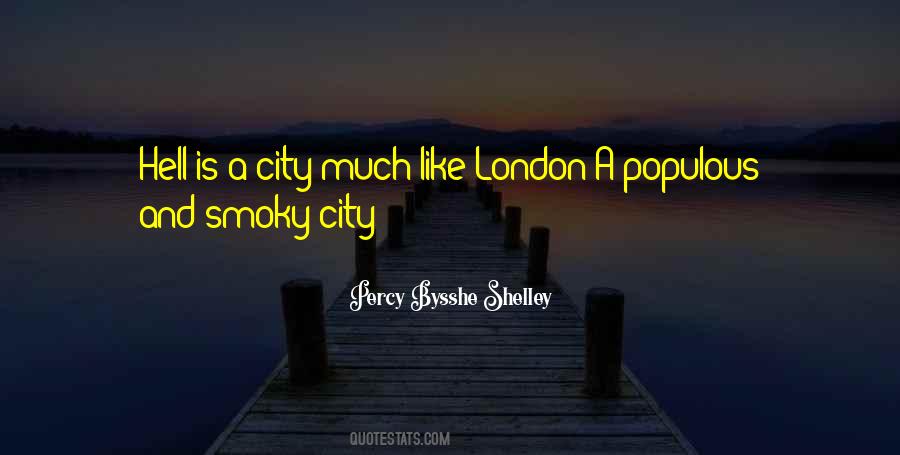 Populous Cities Quotes #1844199