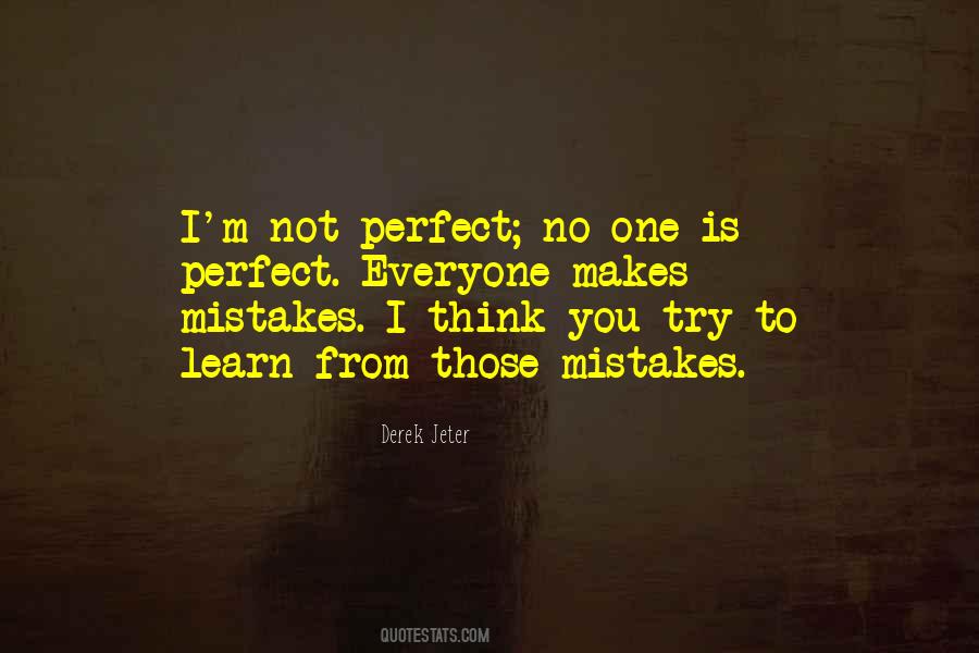 Quotes For I'm Not Perfect #219845