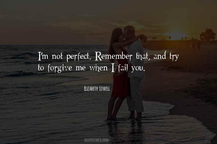 Quotes For I'm Not Perfect #776826