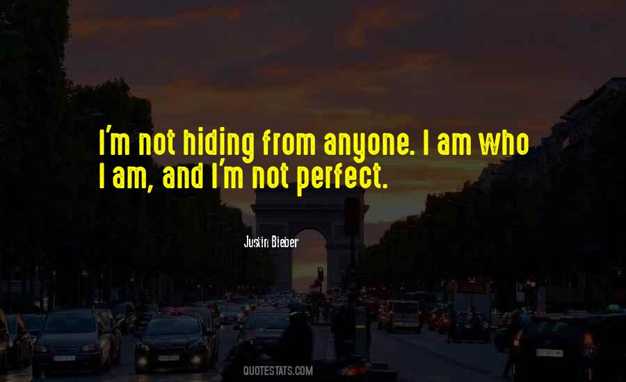 Quotes For I'm Not Perfect #963981