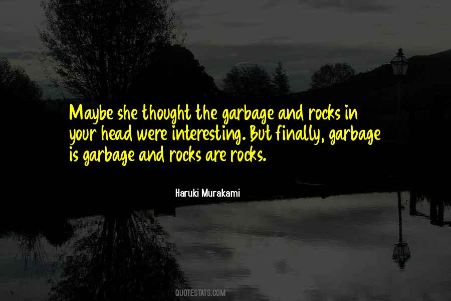 Garbage In Quotes #371502