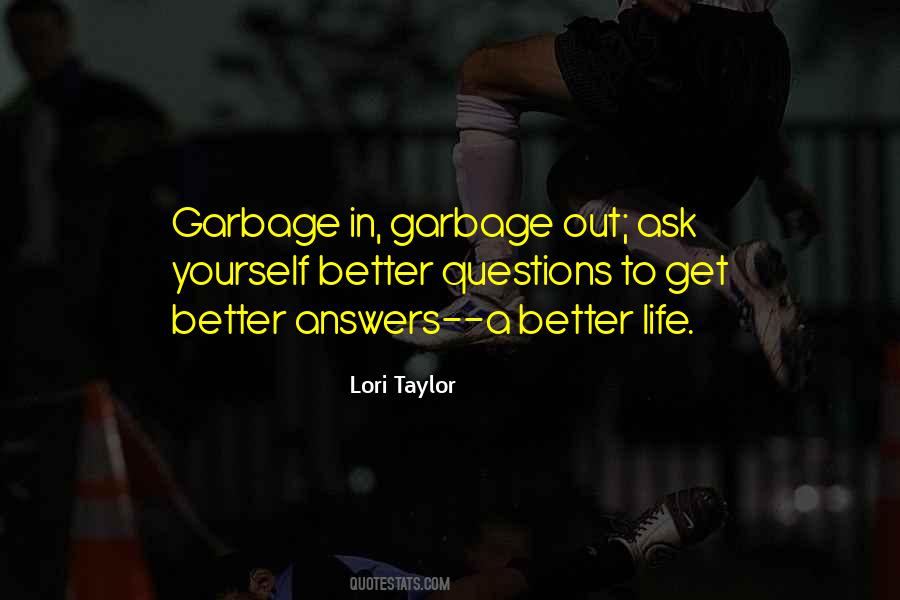 Garbage In Quotes #922112