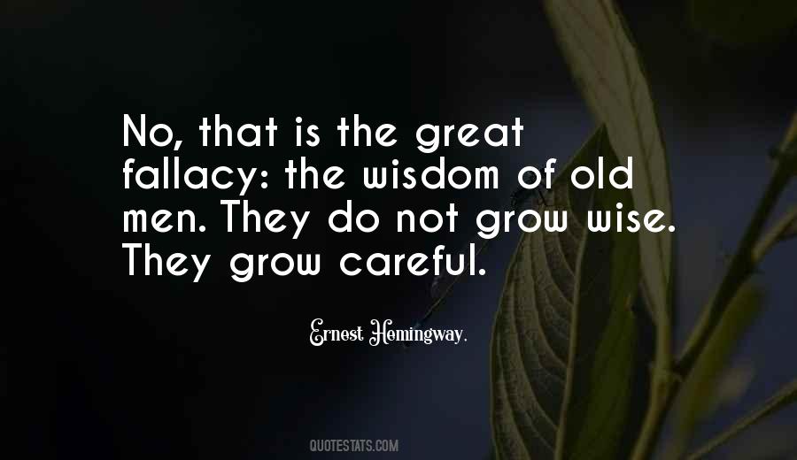 Quotes About Old Age Wisdom #830092