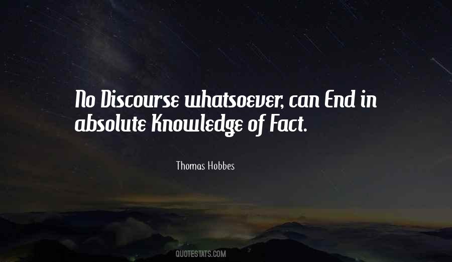 Absolute Knowledge Quotes #718834