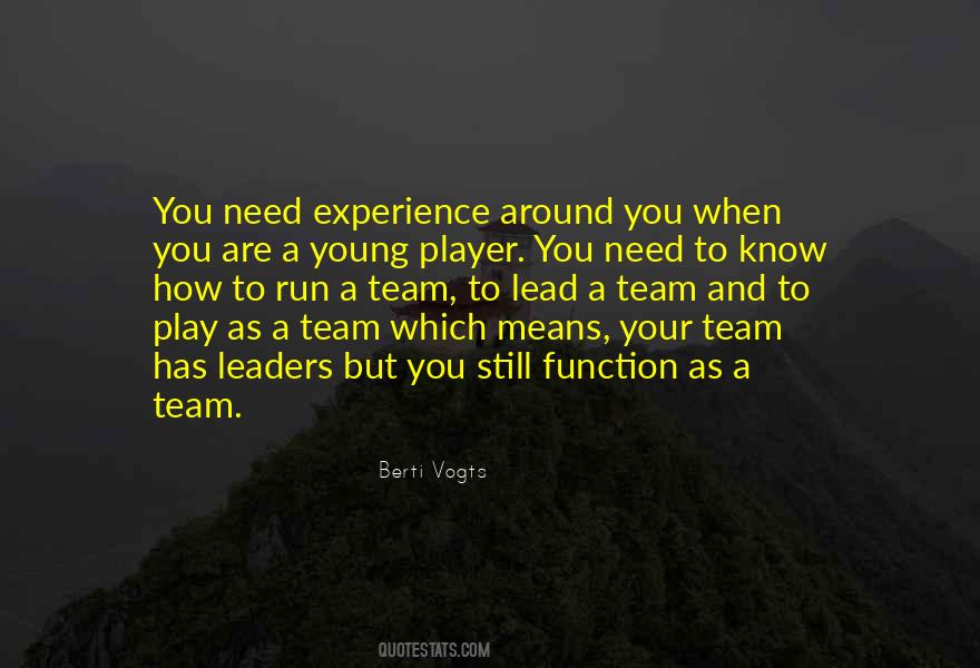 Team Play Quotes #314154