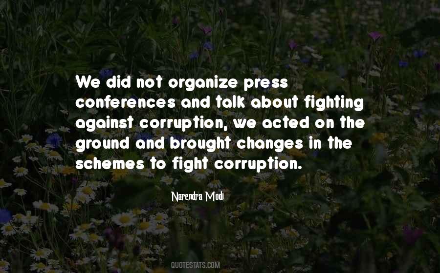 Fight Against Corruption Quotes #913039