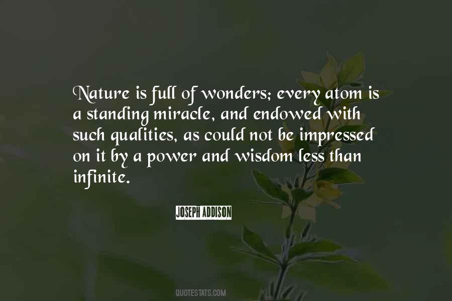 Nature S Infinite Power Quotes #1474974