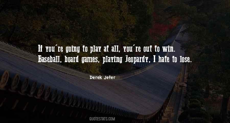 Playing Baseball Quotes #755960