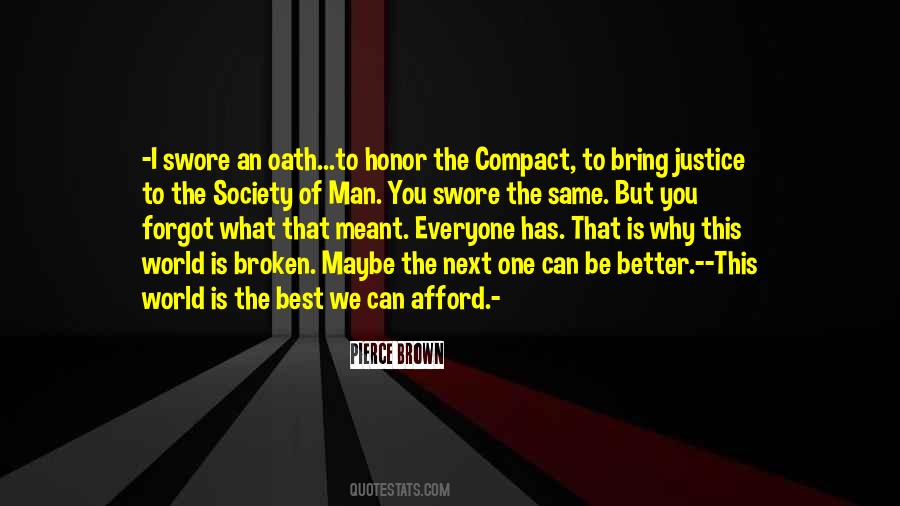 Oath To Quotes #416523