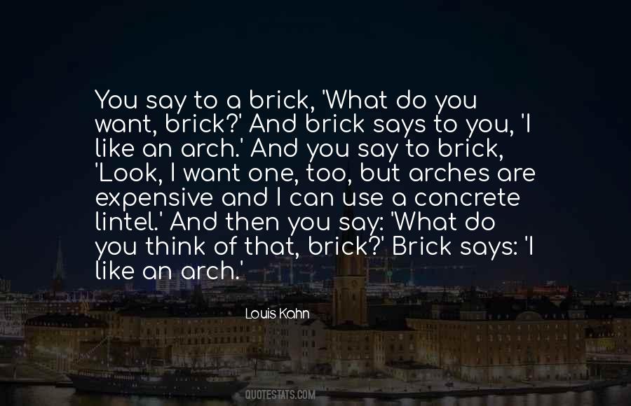 Brick Like Quotes #486876