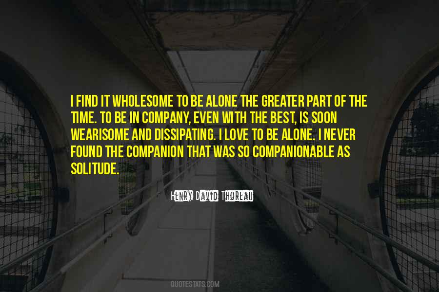 Quotes For Love To Be Alone #1007404