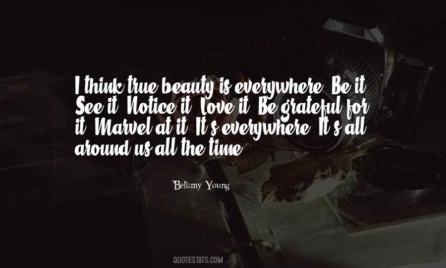 See The Beauty All Around You Quotes #1327057