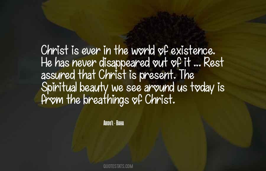 See The Beauty All Around You Quotes #1457583