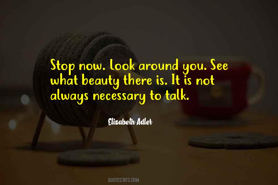See The Beauty All Around You Quotes #807362