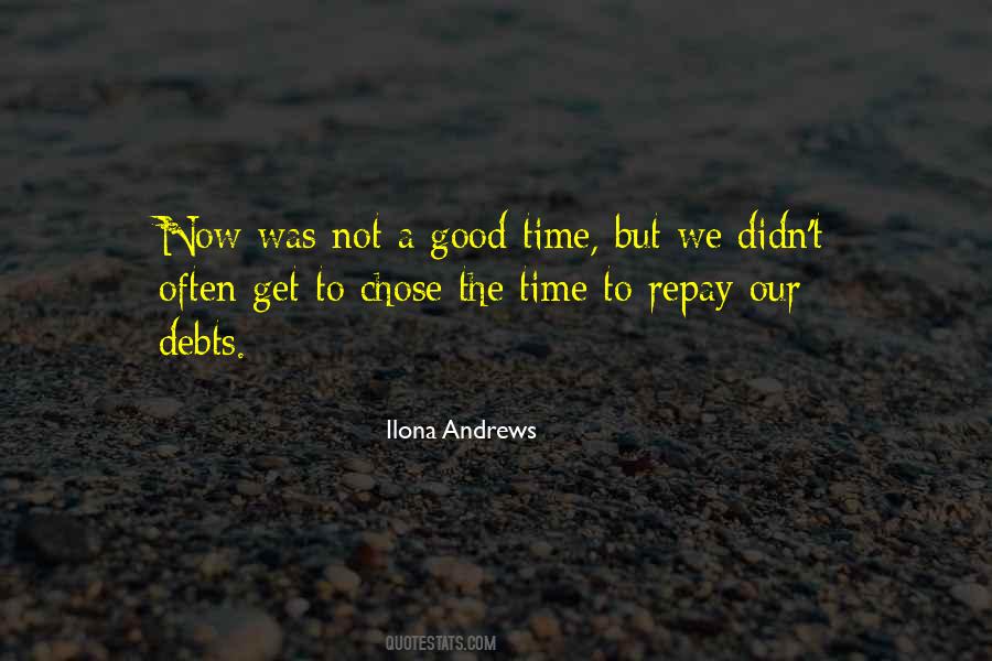 Repay Their Debts Quotes #1326800