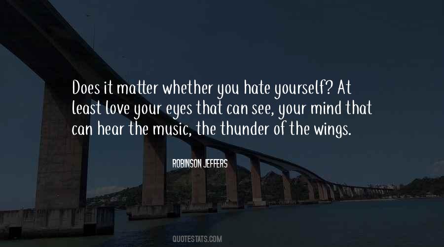 Quotes About Thunder And Love #1343808