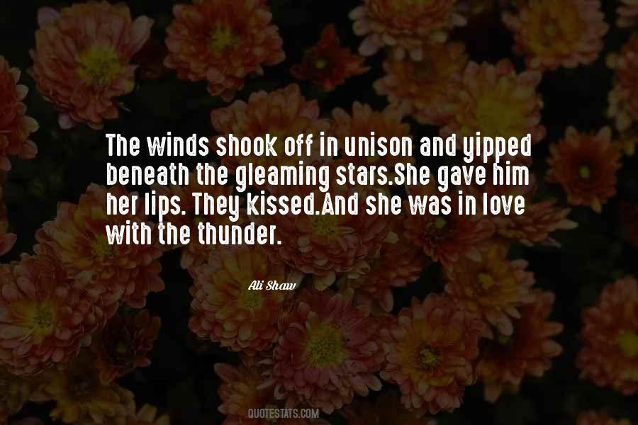 Quotes About Thunder And Love #629906
