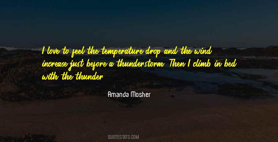 Quotes About Thunder And Love #73821