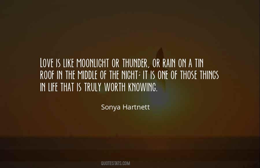 Quotes About Thunder And Love #974888