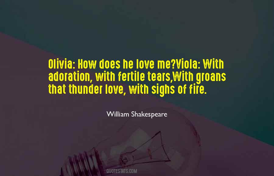 Quotes About Thunder And Love #988407