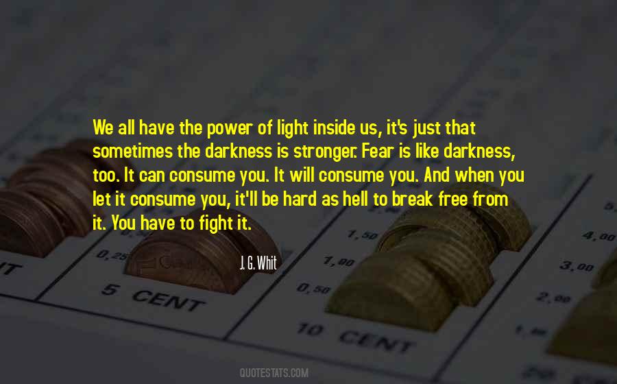 Light Inside Quotes #707644