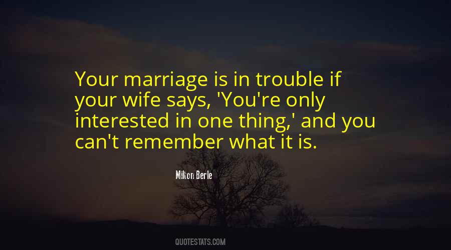 Quotes For Marriage In Trouble #1807363