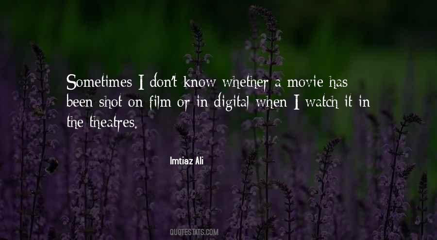 Movie Theatres Quotes #133766