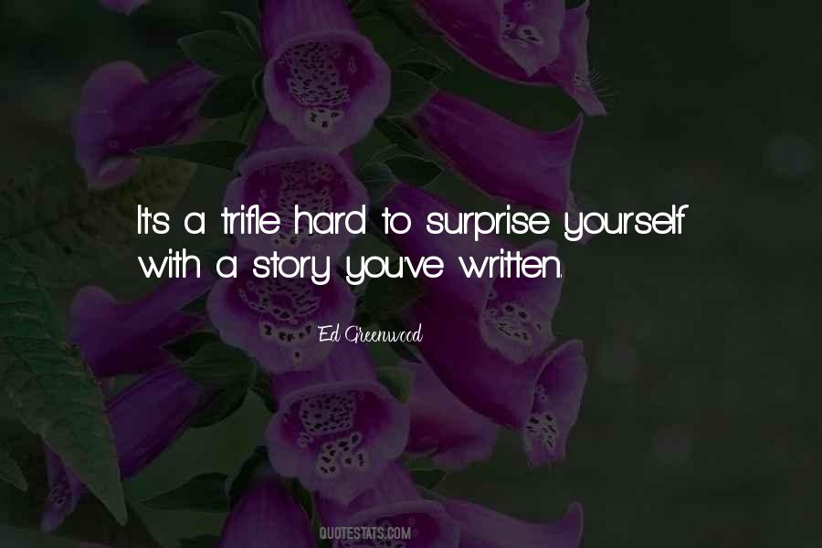 Mrs Greenwood Quotes #135828