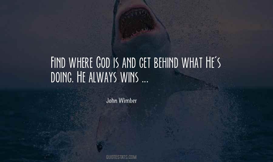 God Wins Quotes #1751593