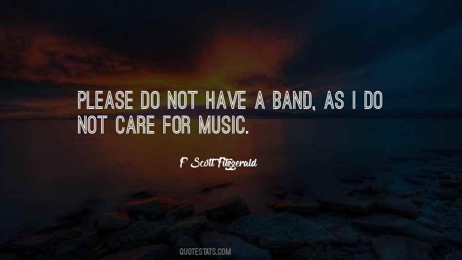 Quotes For Music Band #157970