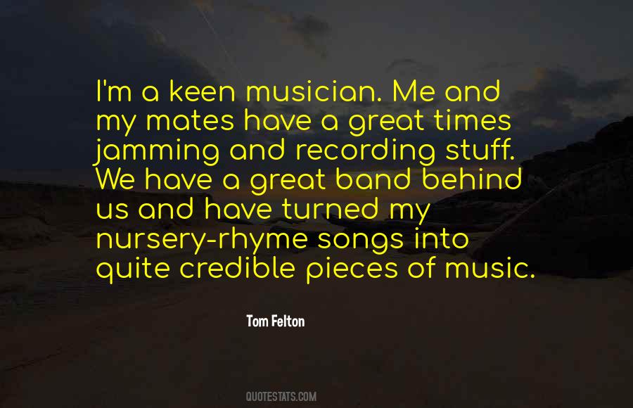 Quotes For Music Band #314455