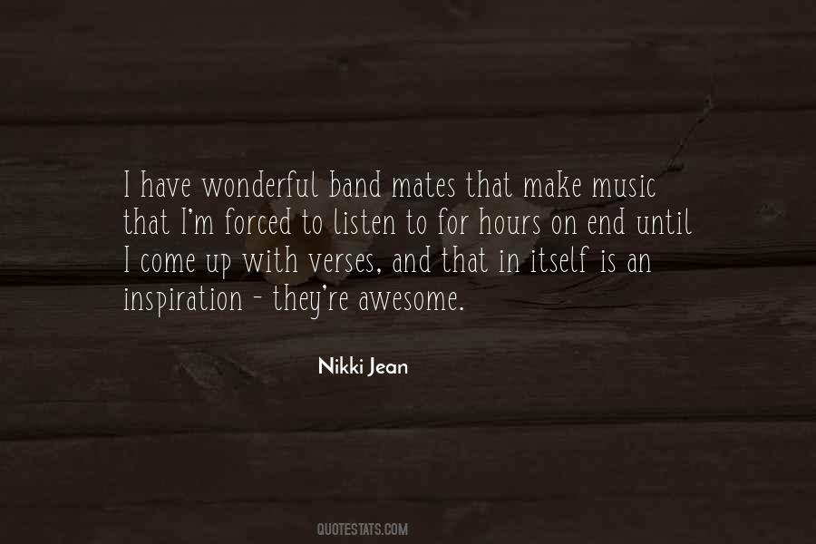 Quotes For Music Band #52224