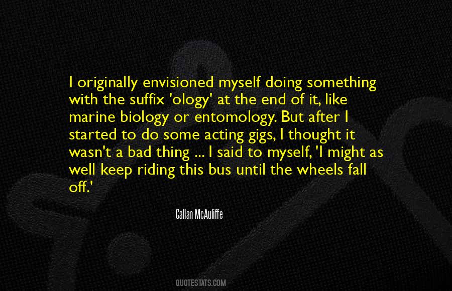 Bad Thought Quotes #167214