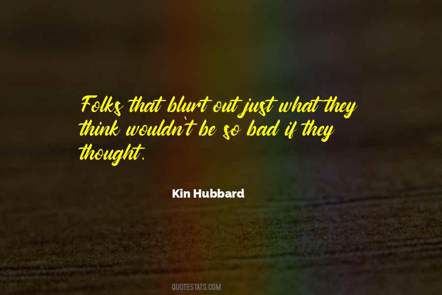 Bad Thought Quotes #186226
