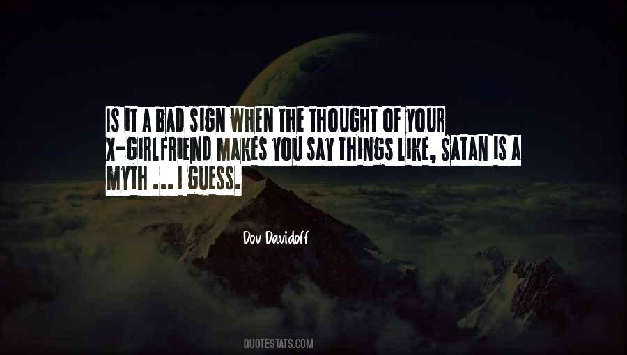 Bad Thought Quotes #194921