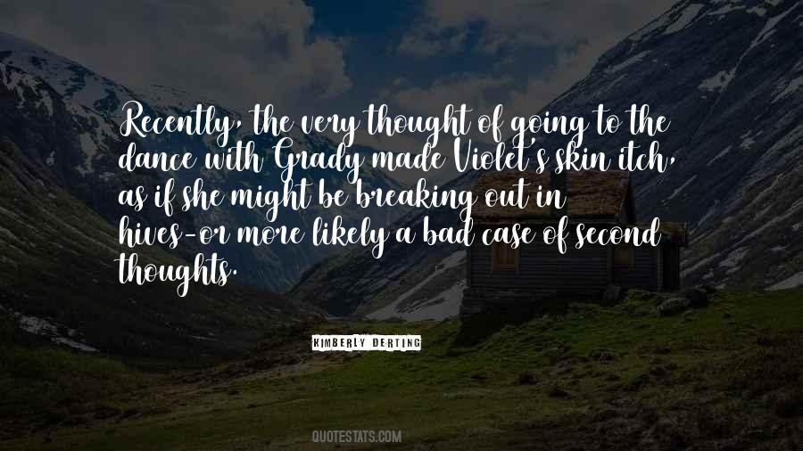 Bad Thought Quotes #203965