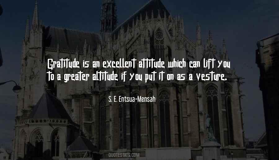 Attitude Is Altitude Quotes #746538