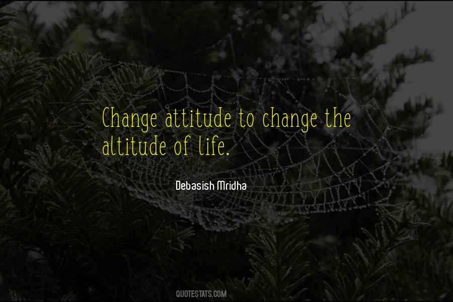Attitude Is Altitude Quotes #961999