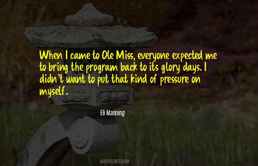 Bring Me Back To Quotes #1453893