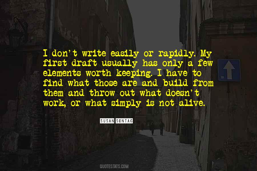 Alive Or Not Quotes #618130