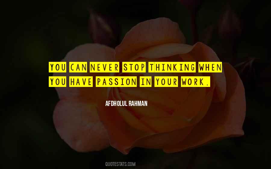 Work Passionate Quotes #703228