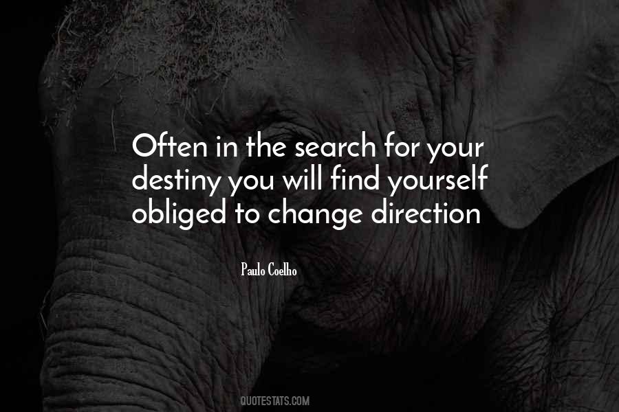 Change Direction Quotes #1012014