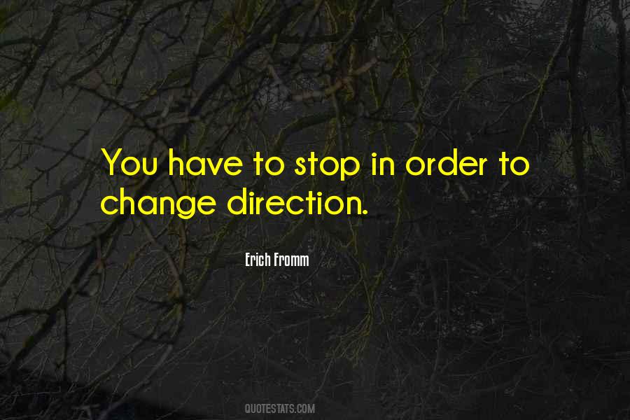 Change Direction Quotes #1249731