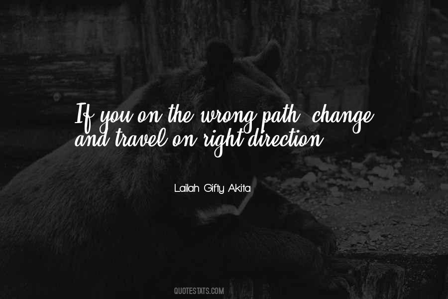 Change Direction Quotes #632410
