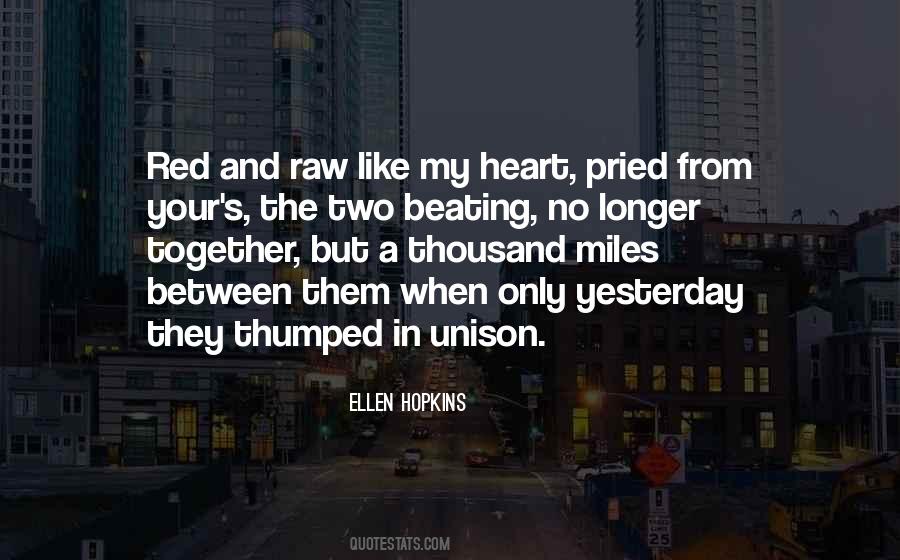 Quotes About Thumped #1538995