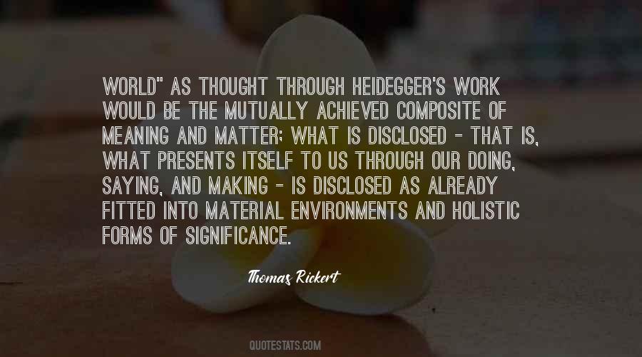 Meaning Making Quotes #1621499